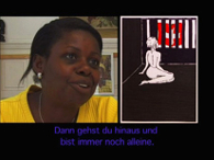 Foto einer Frau